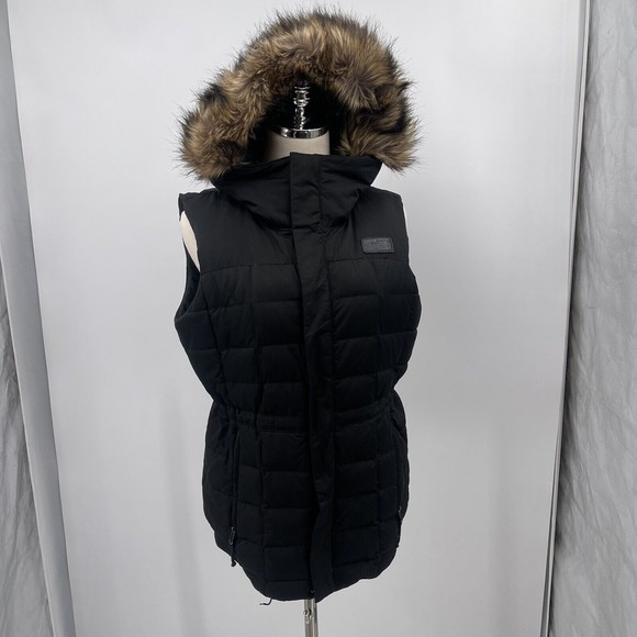 The North Face Jackets & Blazers - THE NORTH FACE 550 Goose Down Black Puffer Vest Women's Sz Medium